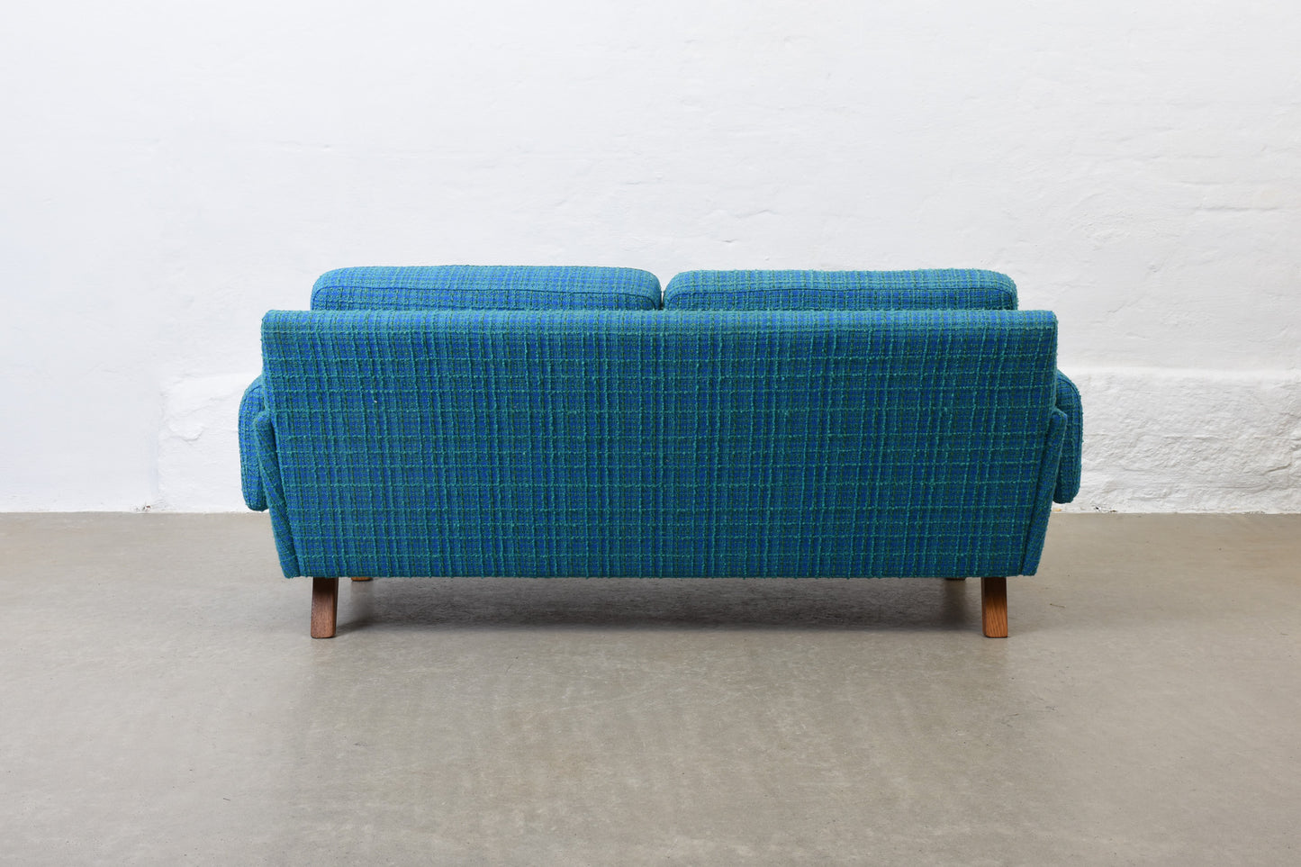 1960s Swedish two seater in wool