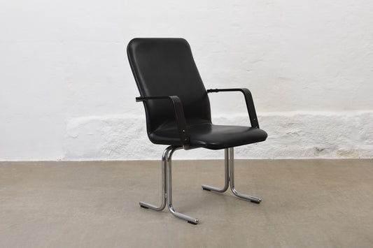 30% off: 1980s leather armchair by Yrjö Kukkapuro