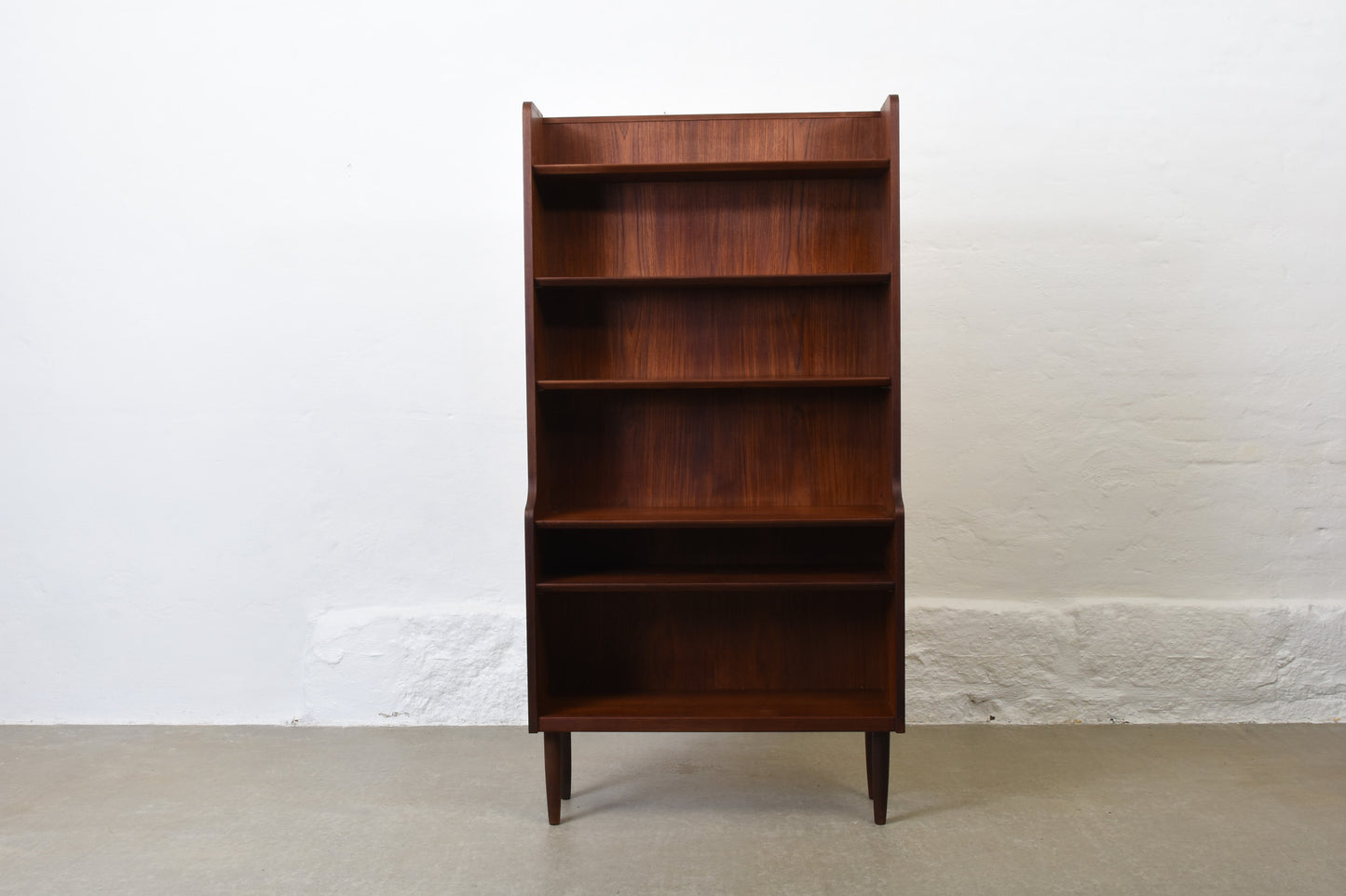 1960s teak bookshelf