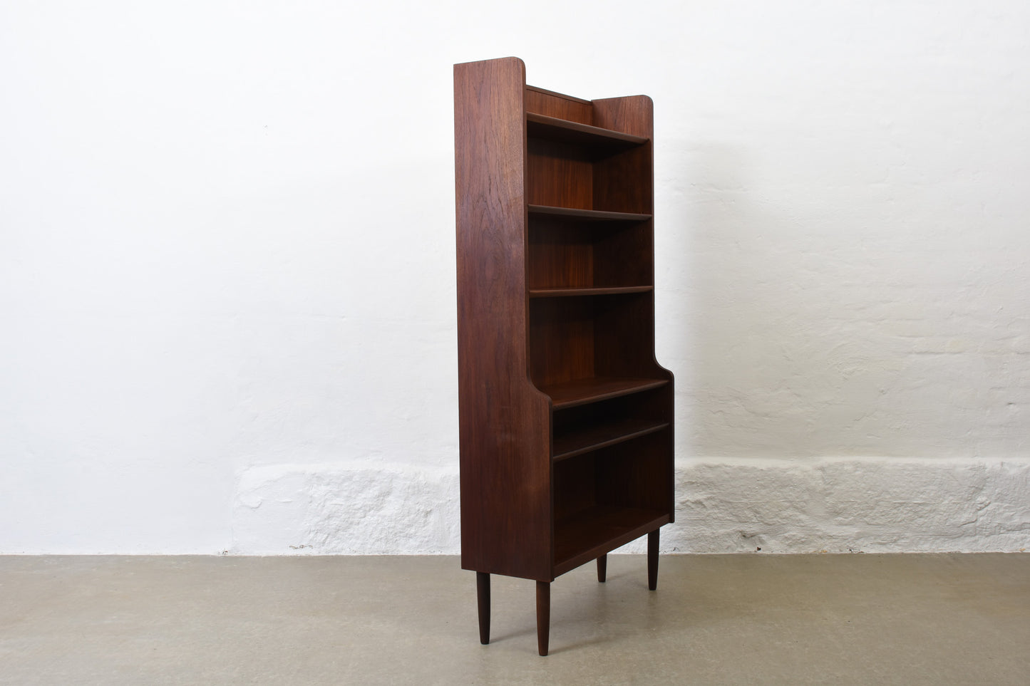 1960s teak bookshelf