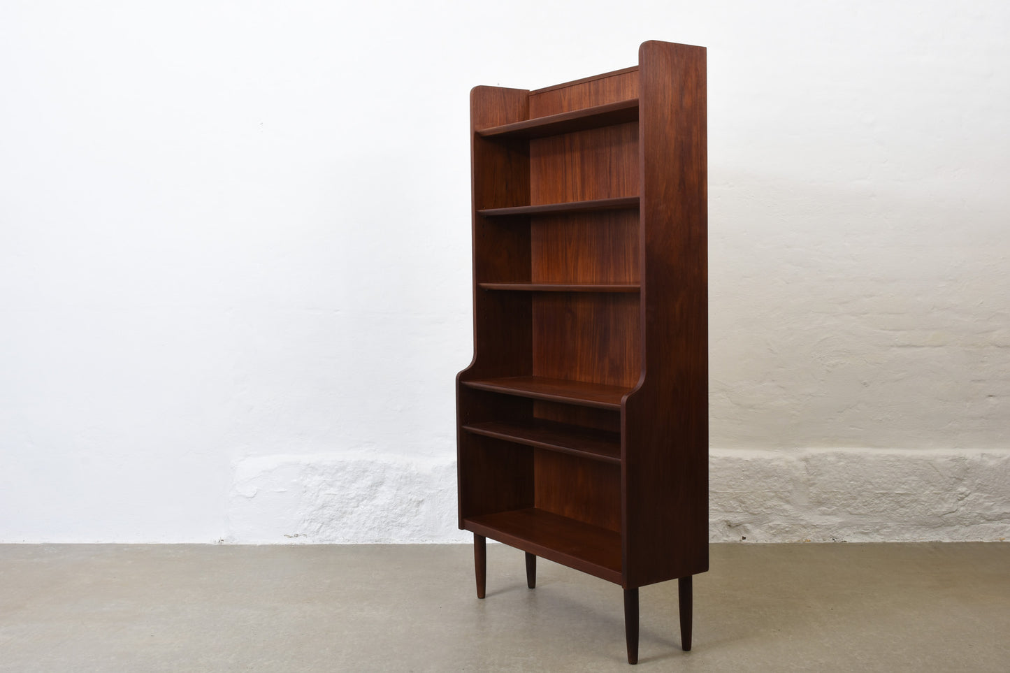 1960s teak bookshelf