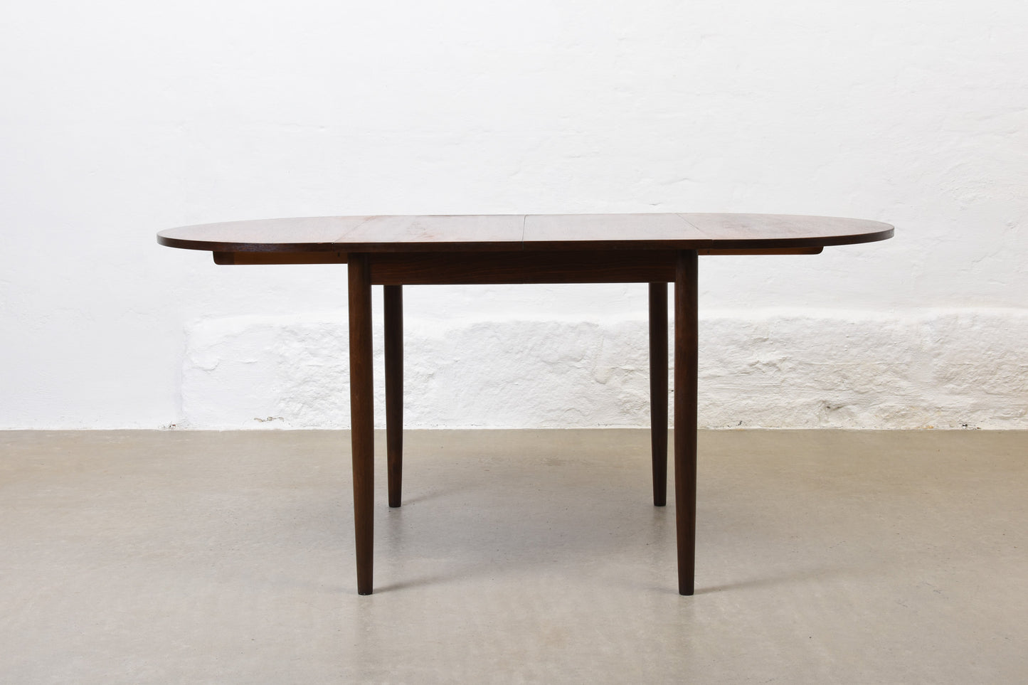 1960s drop leaf dining table in rosewood