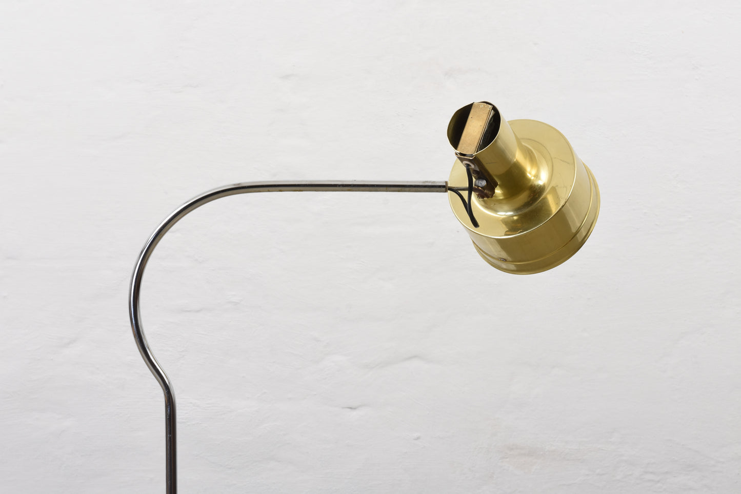 1960s brass floor lamp by Kosta Lampan