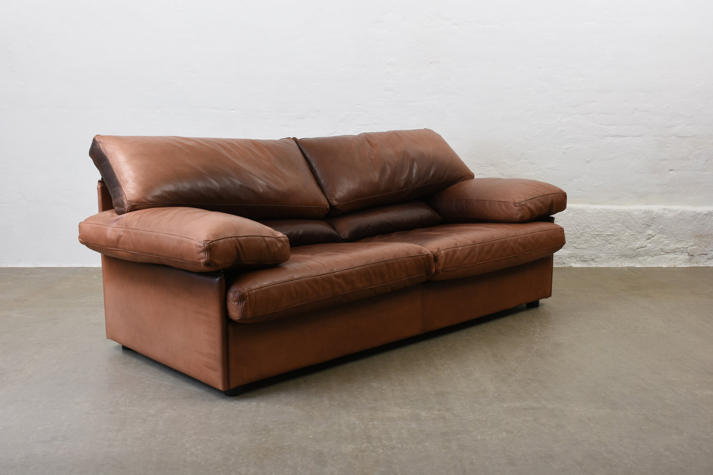 1980s leather sofa by Eilersen