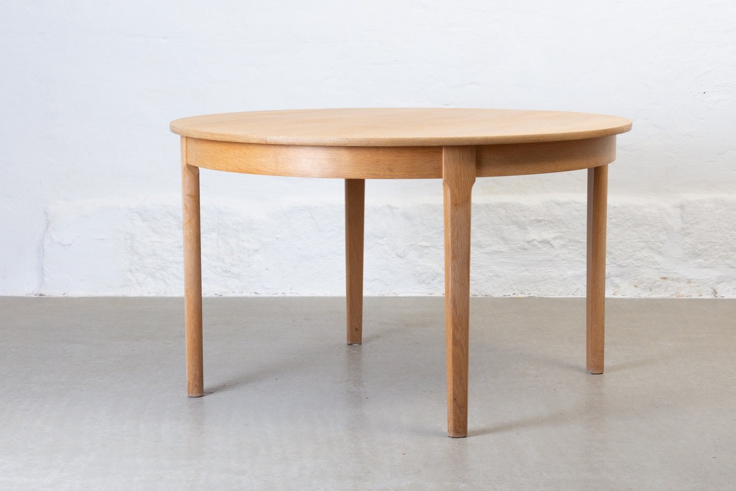 1960s dining table in oak by C.J. Rosengaarden