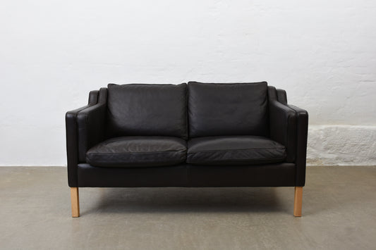 Vintage leather sofa by Stouby