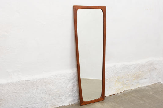 1960s teak-framed mirror