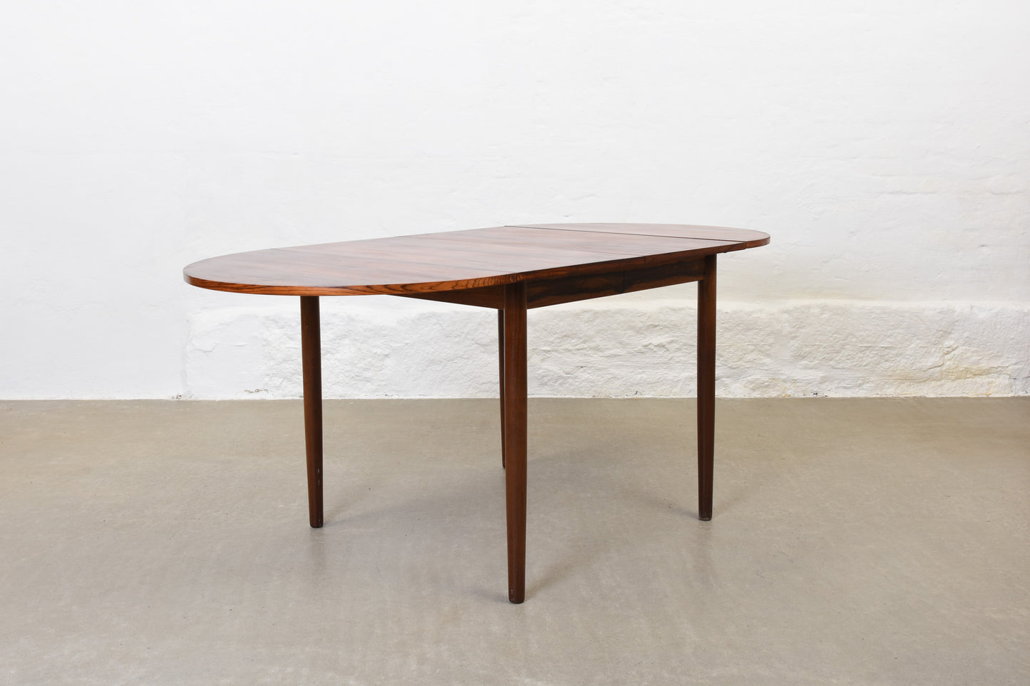 1960s extending dining table in rosewood