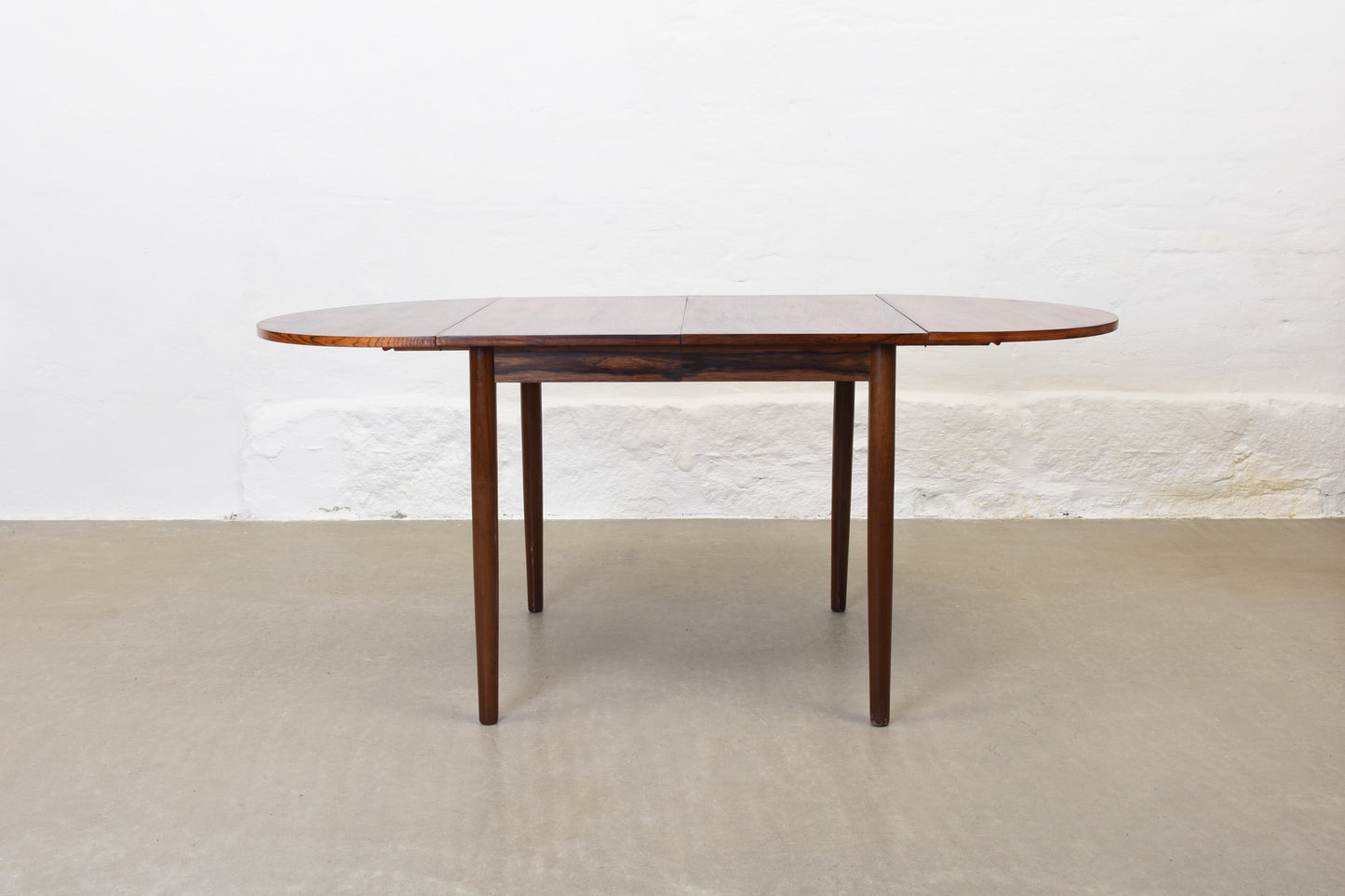 1960s extending dining table in rosewood