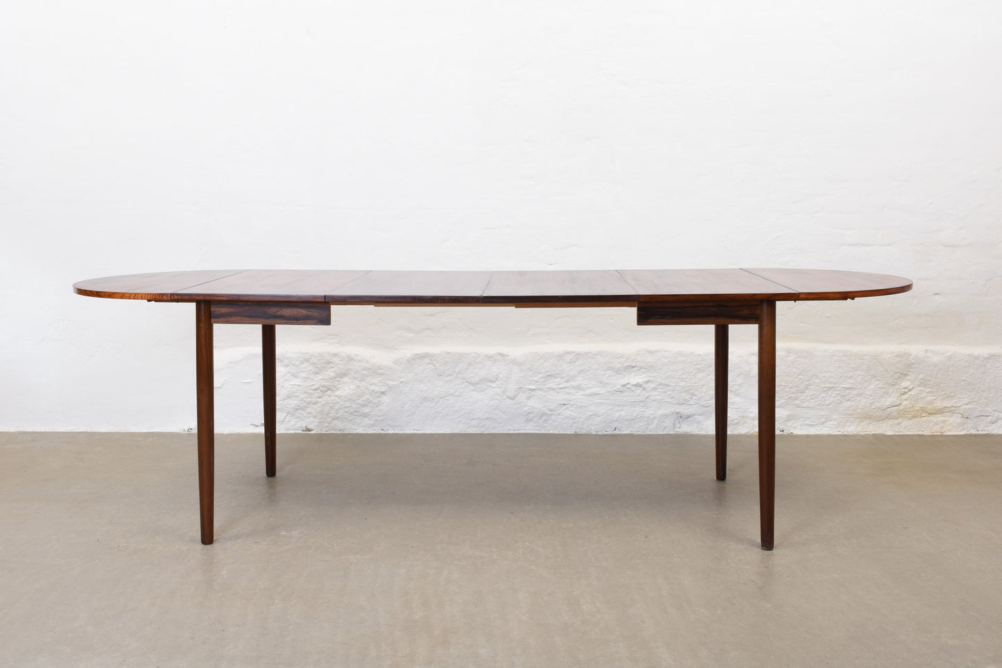 1960s extending dining table in rosewood