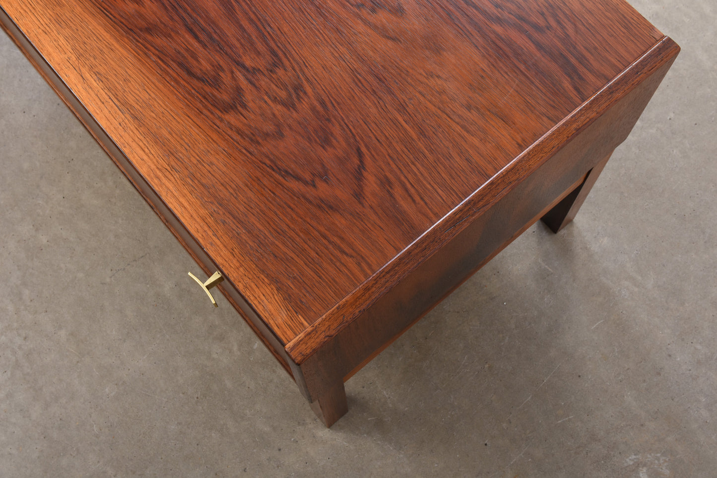 1970s low chest in rosewood