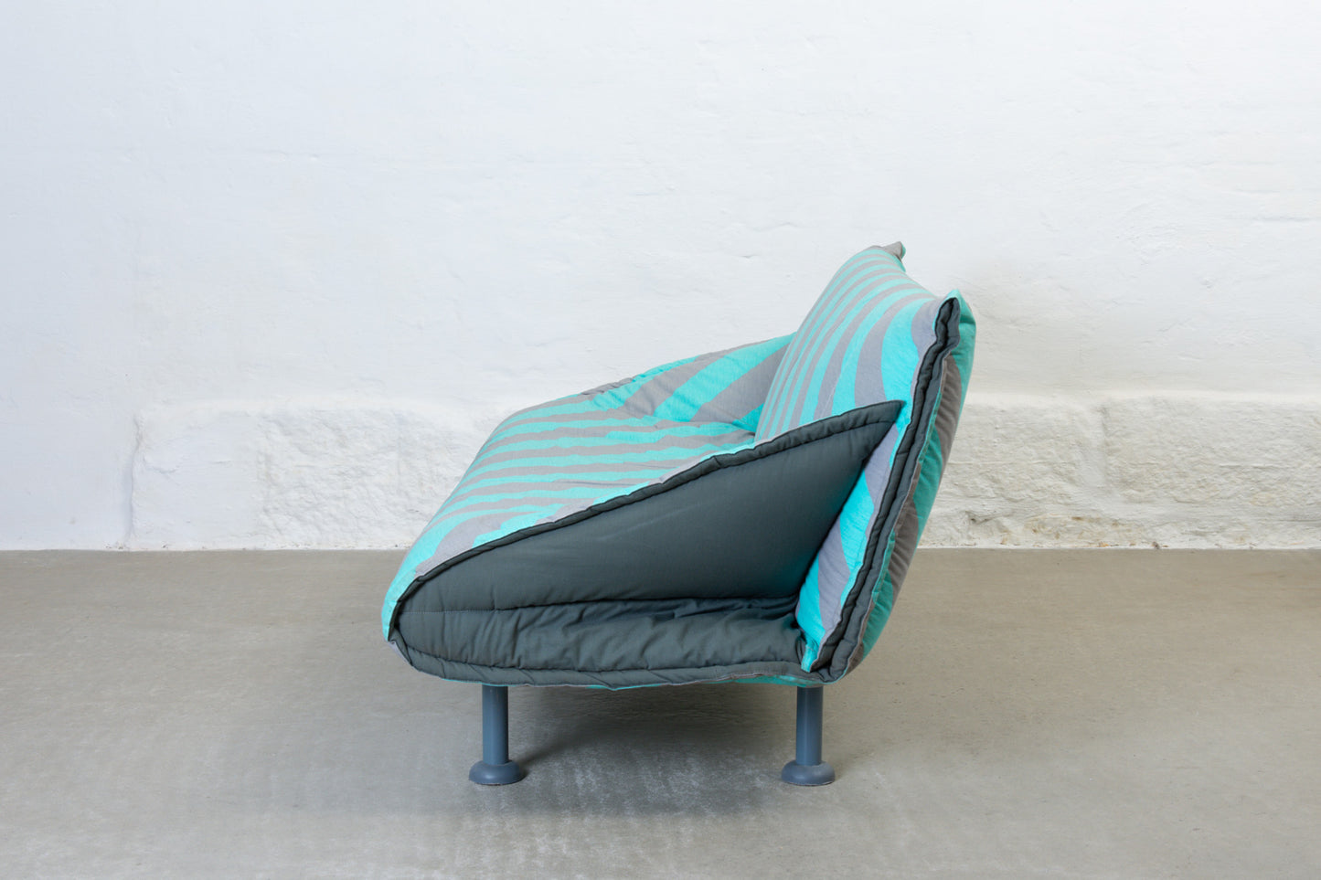 1980s striped two seater