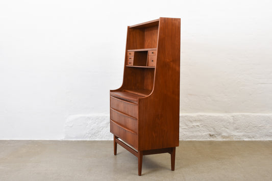 1960s teak secretary by Johannes Sorth