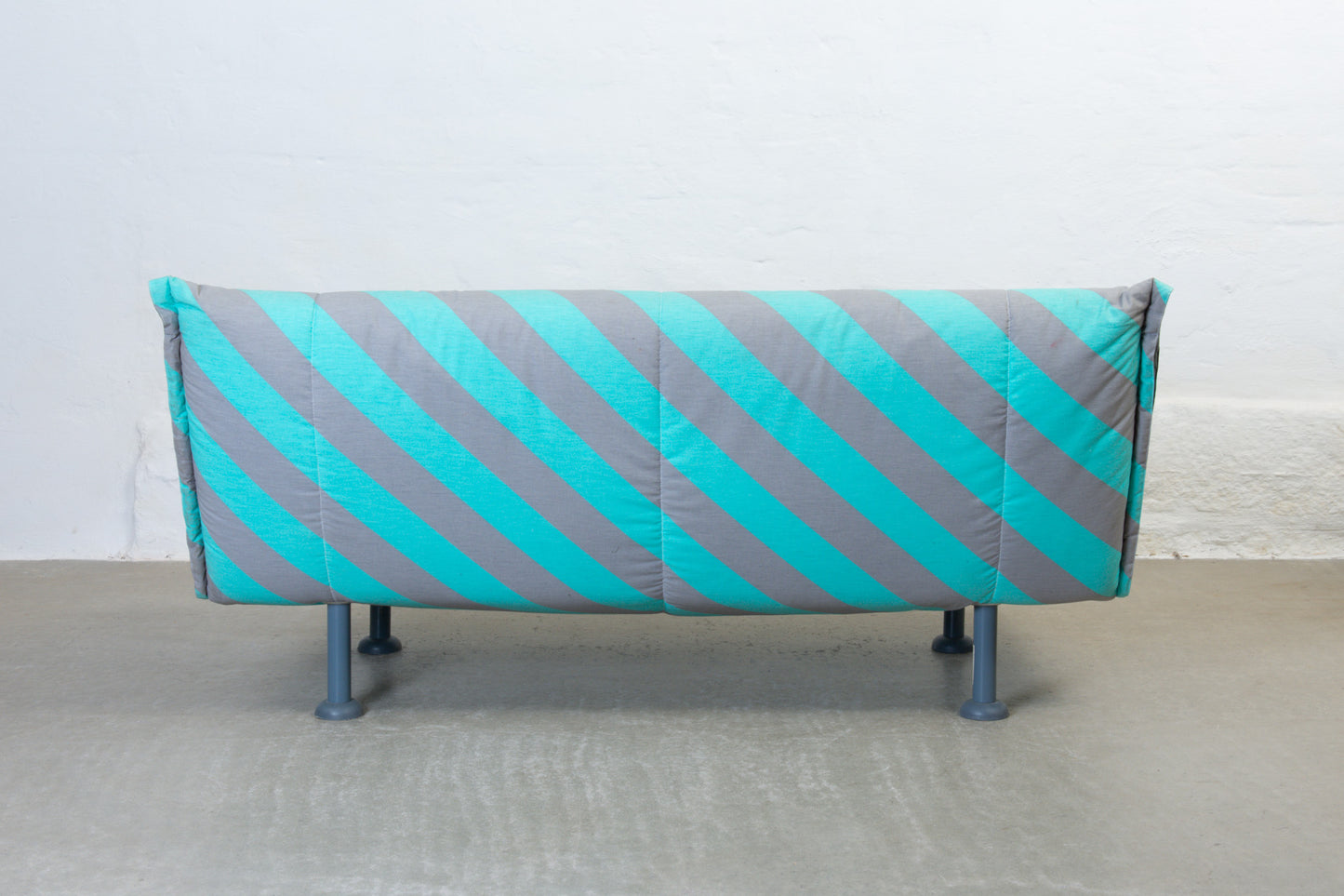 1980s striped two seater