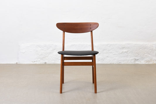 1960s teak + beech chair by Farstrup