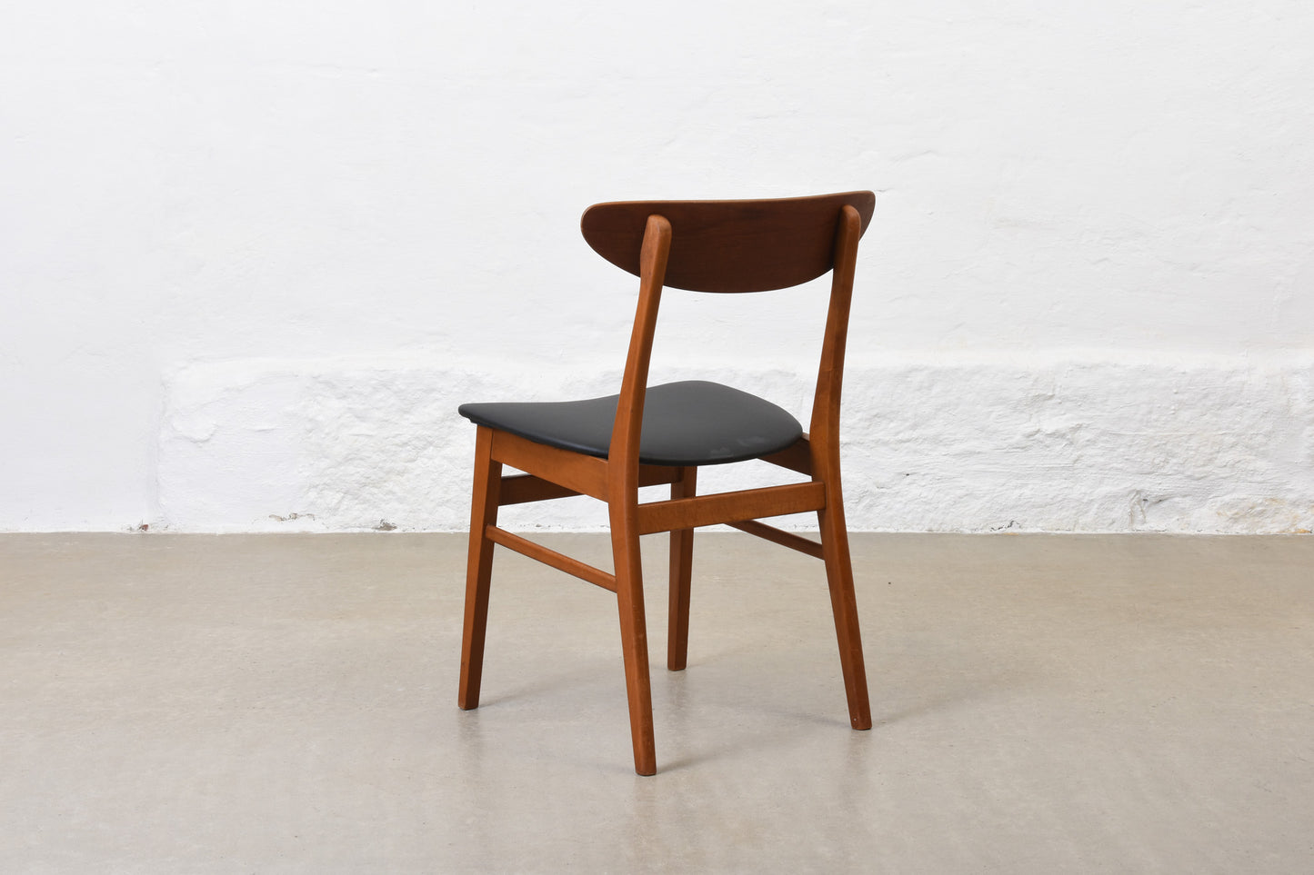1960s teak + beech chair by Farstrup
