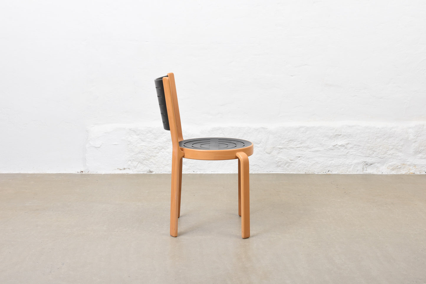 Six available: 1980s set of chairs by Magnus Olesen