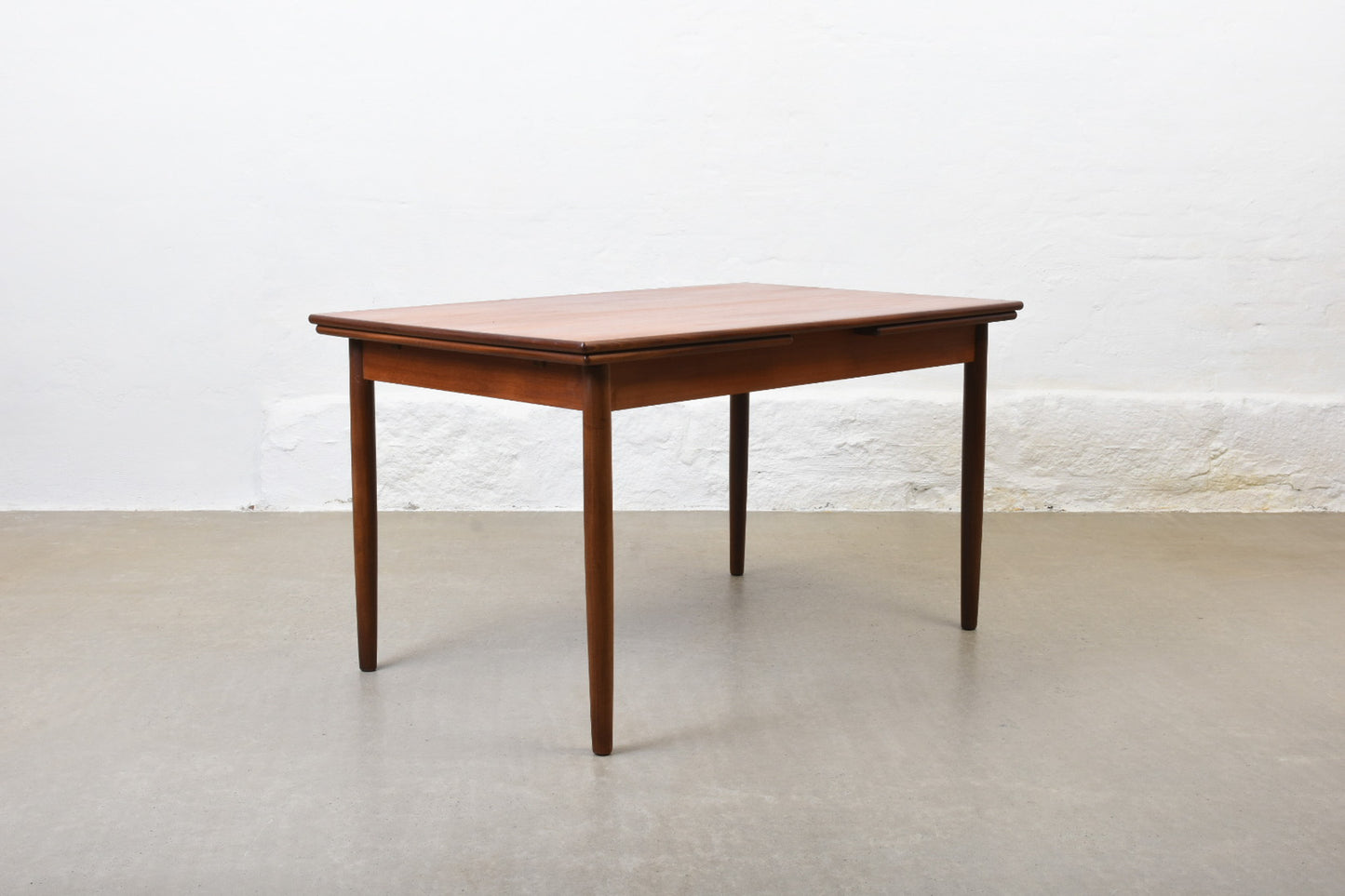 1960s extending dining table in teak