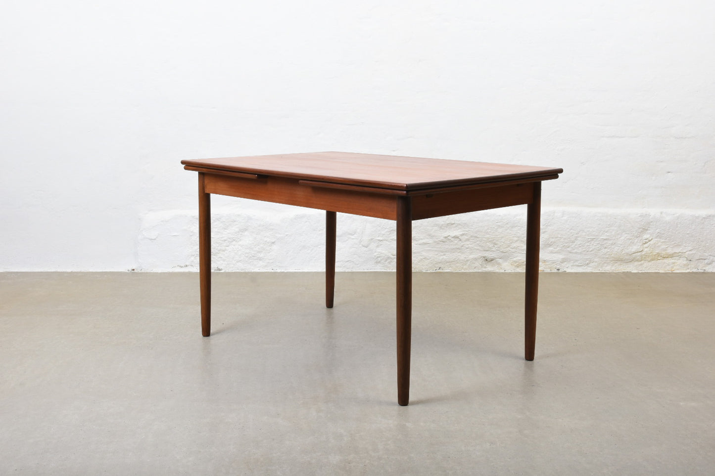 1960s extending dining table in teak