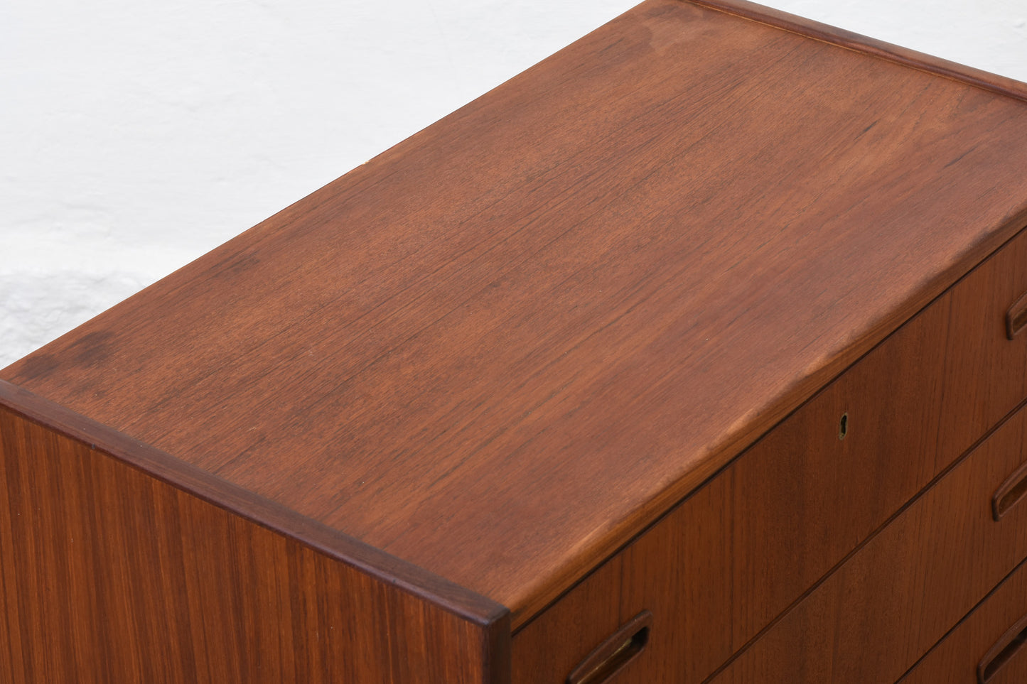 1960s chest of five drawers in teak