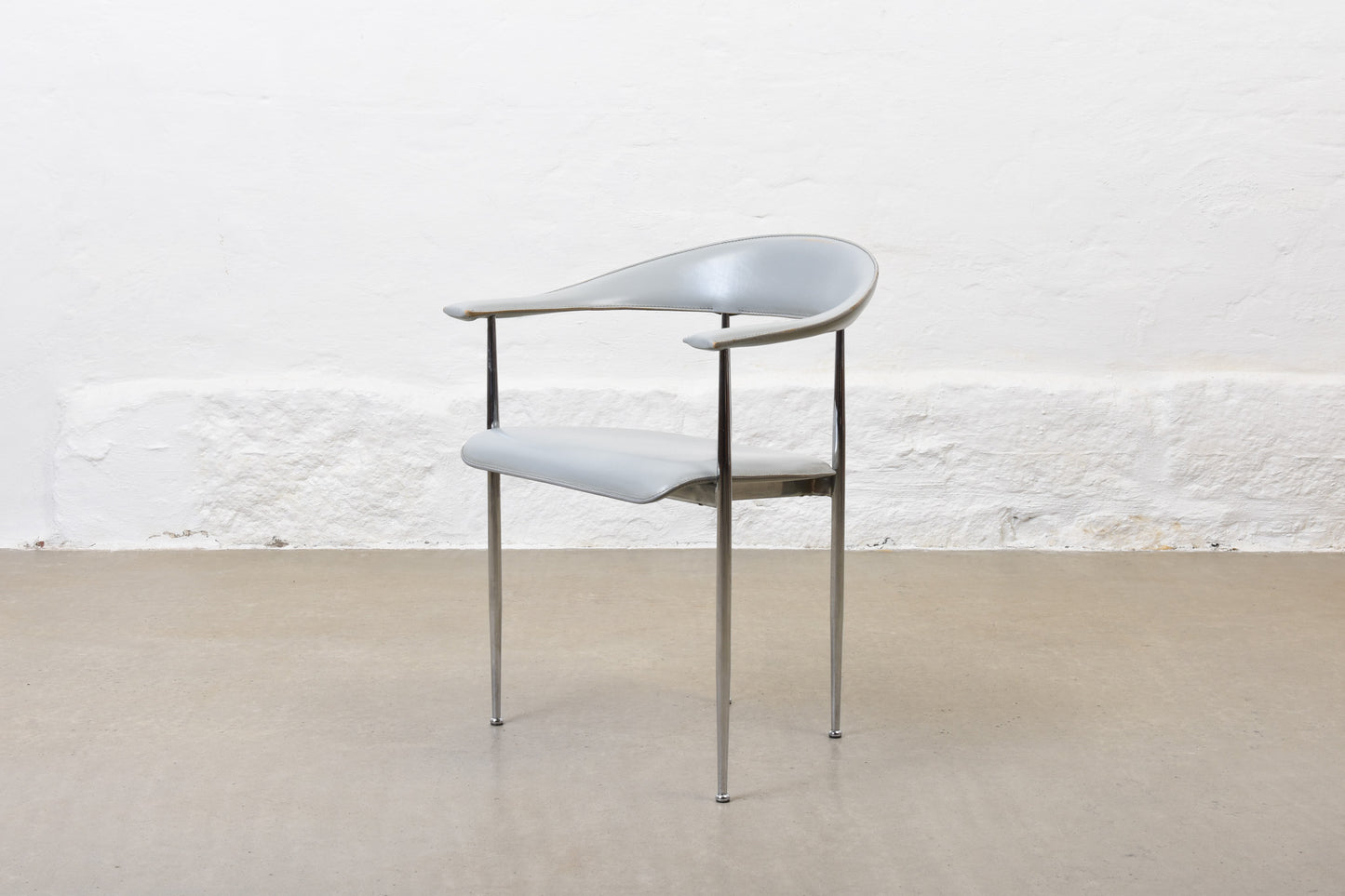 Set of four 'P40' chairs by Gualtierotti & Vegni