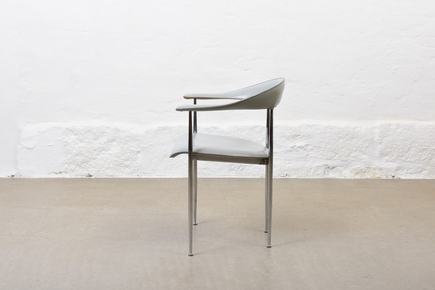 Set of four 'P40' chairs by Gualtierotti & Vegni