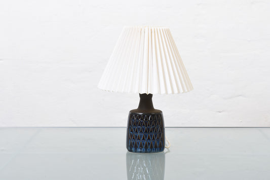 1960s ceramic table lamp by Søholm