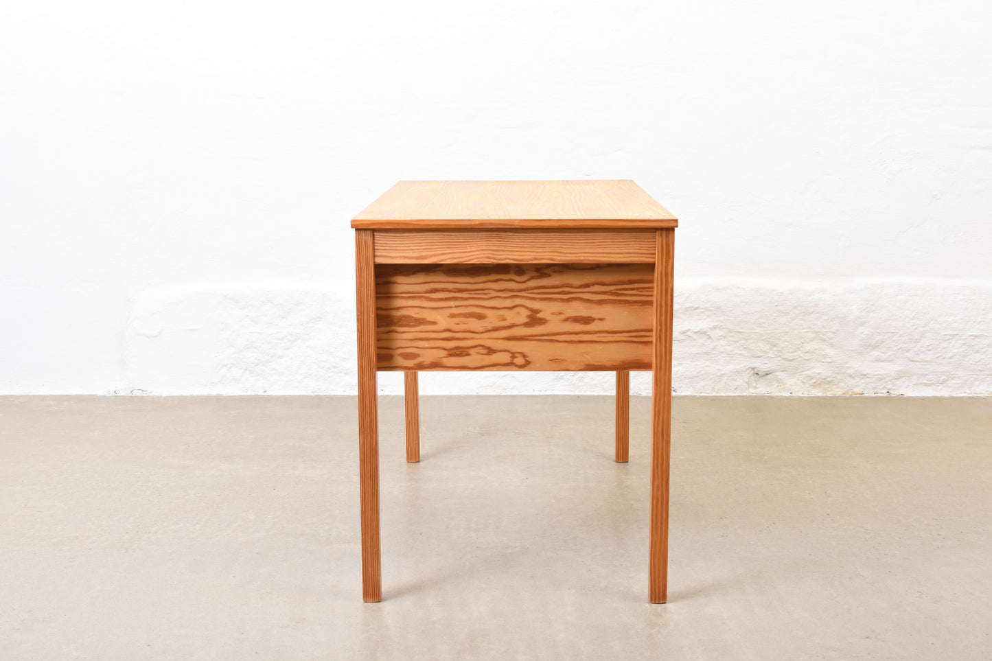 1970s pine desk by Domino Møbler