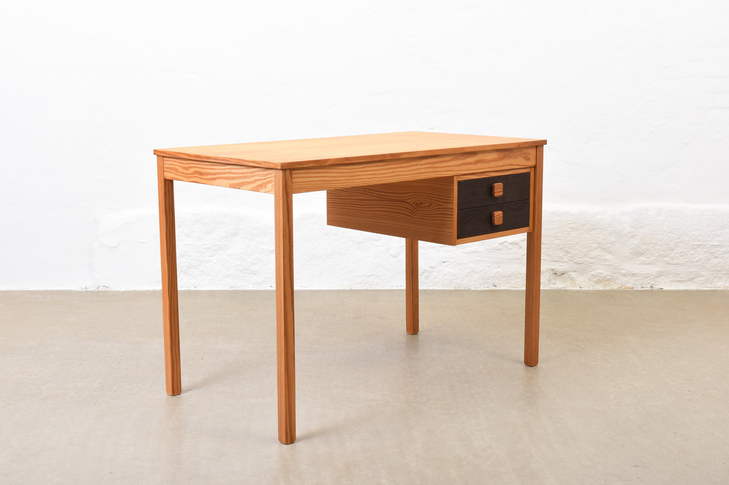 1970s pine desk by Domino Møbler