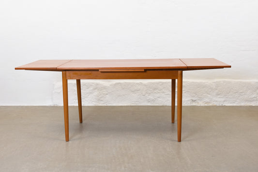 1960s extending teak dining table by Farstrup Møbler