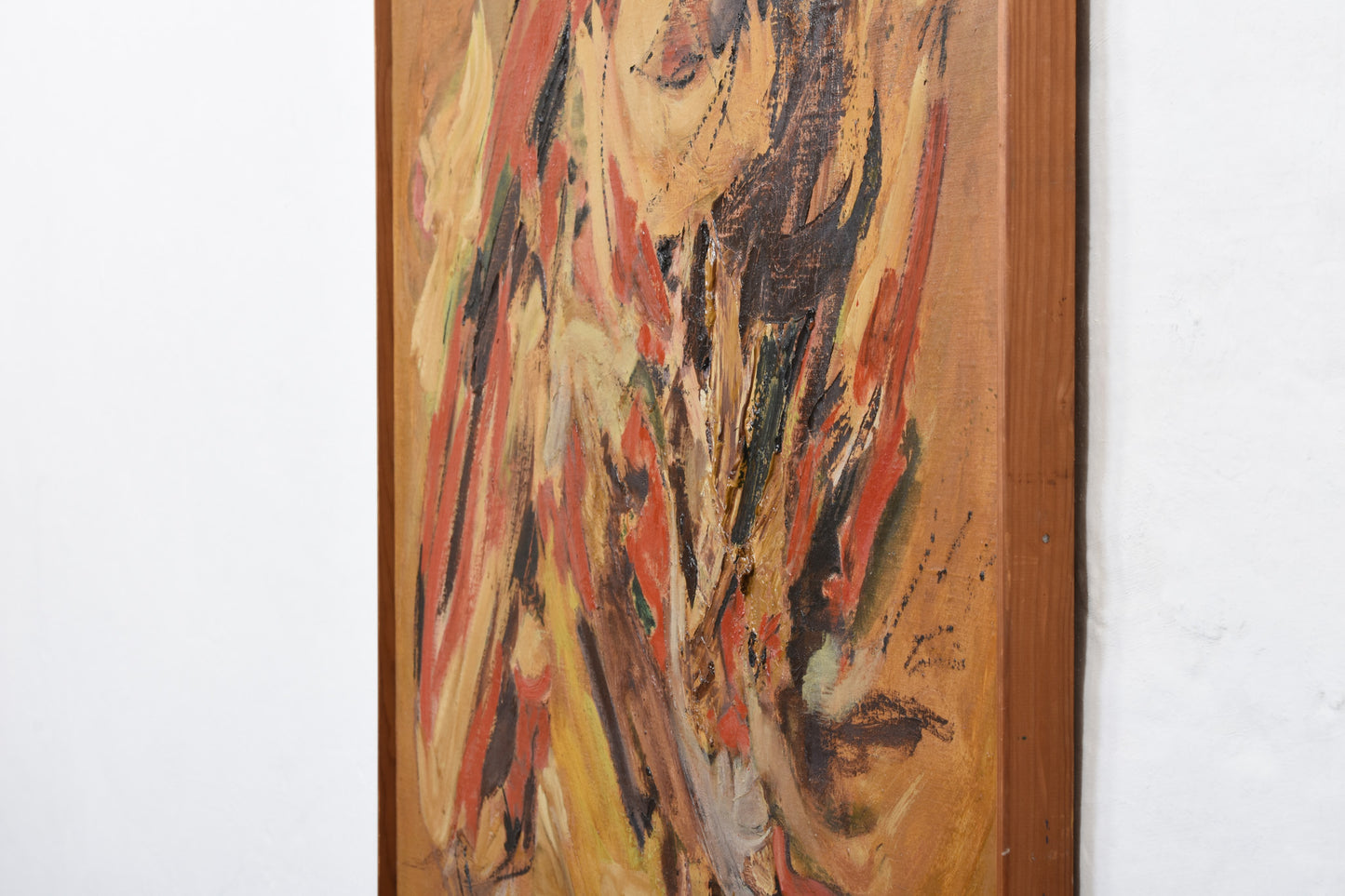 Oil painting by Erik Jørgensen - 1966