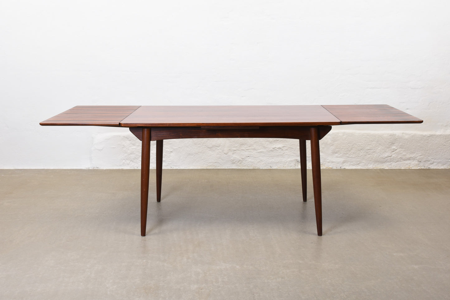 15% off: 1960s extending rosewood dining table by Søro Stolefabrik