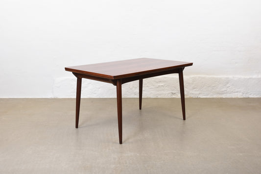 15% off: 1960s extending rosewood dining table by Søro Stolefabrik