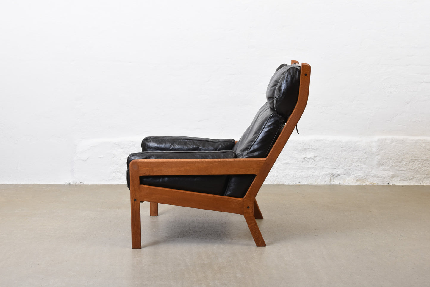 1960s 'GJ13' lounger + ottoman by Erik Ole Jørgensen