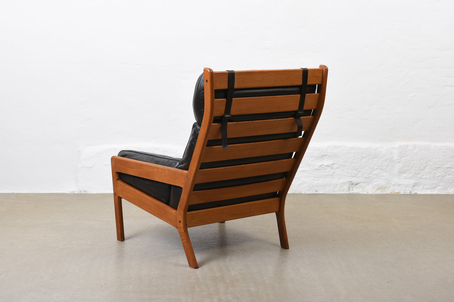 1960s 'GJ13' lounger + ottoman by Erik Ole Jørgensen