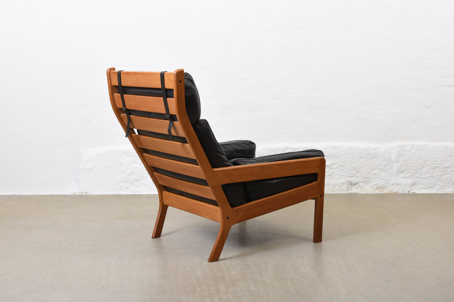 1960s 'GJ13' lounger + ottoman by Erik Ole Jørgensen