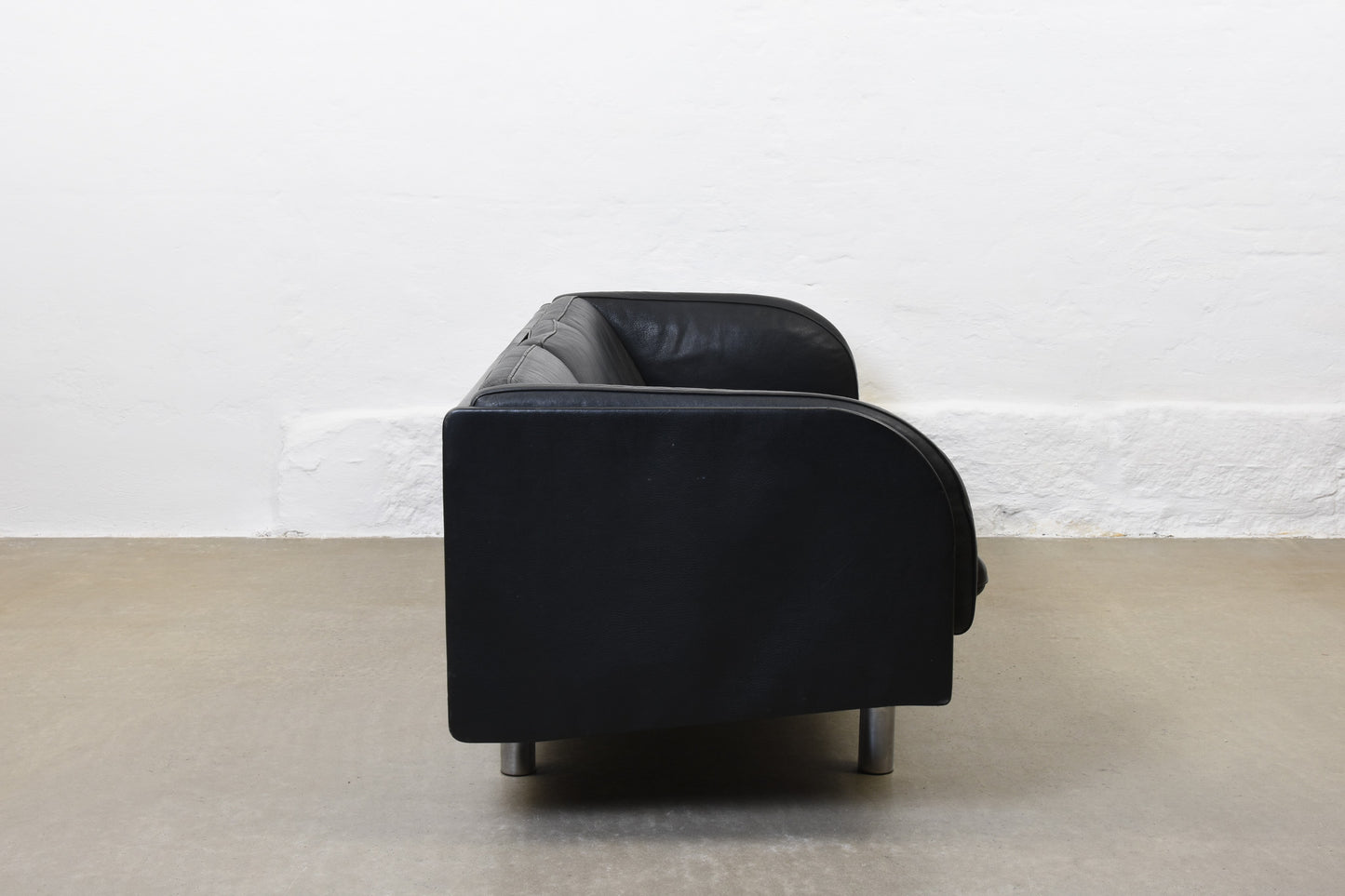 1980s leather sofa by Jørgen Gammelgaard