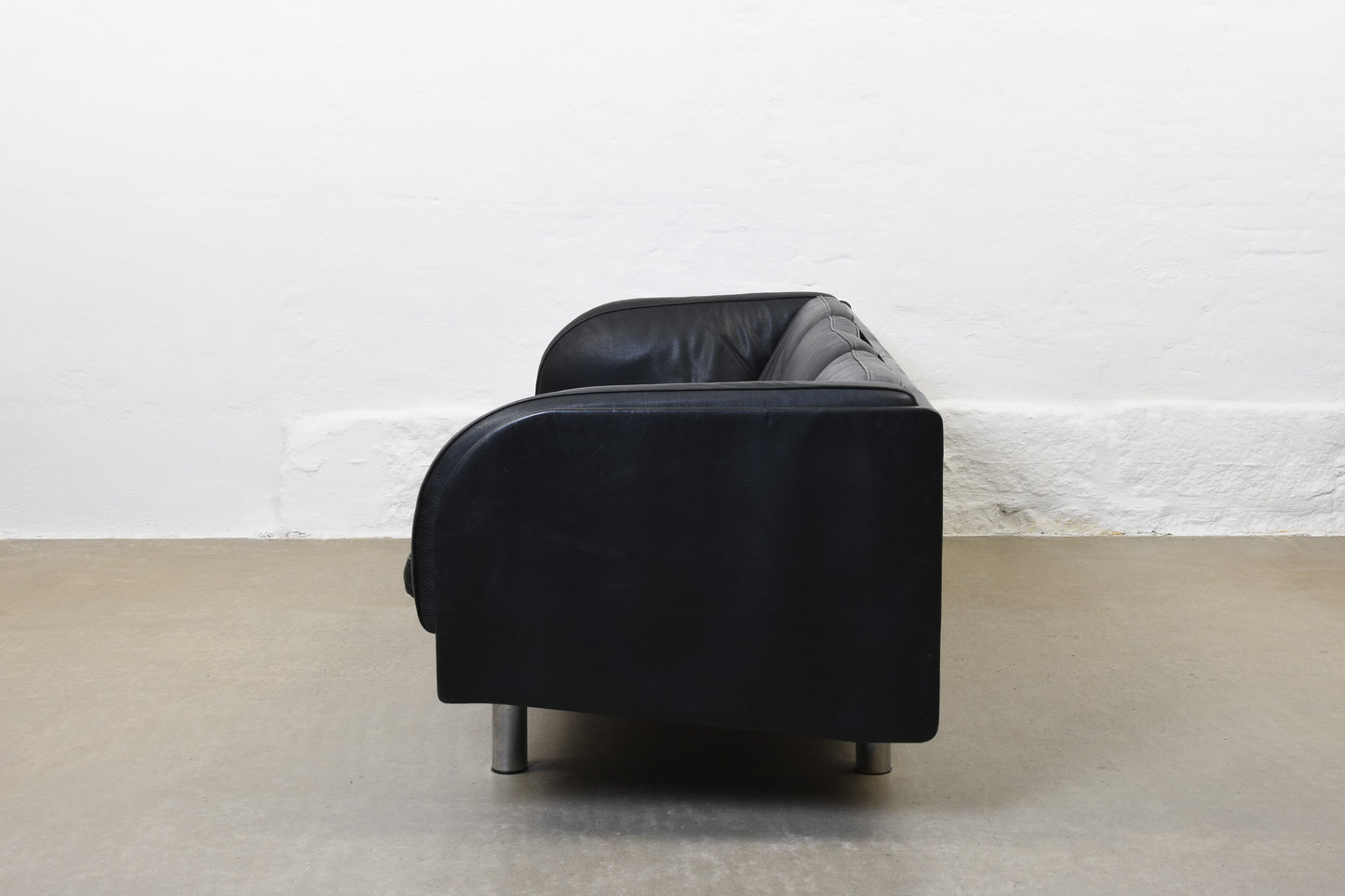 1980s leather sofa by Jørgen Gammelgaard