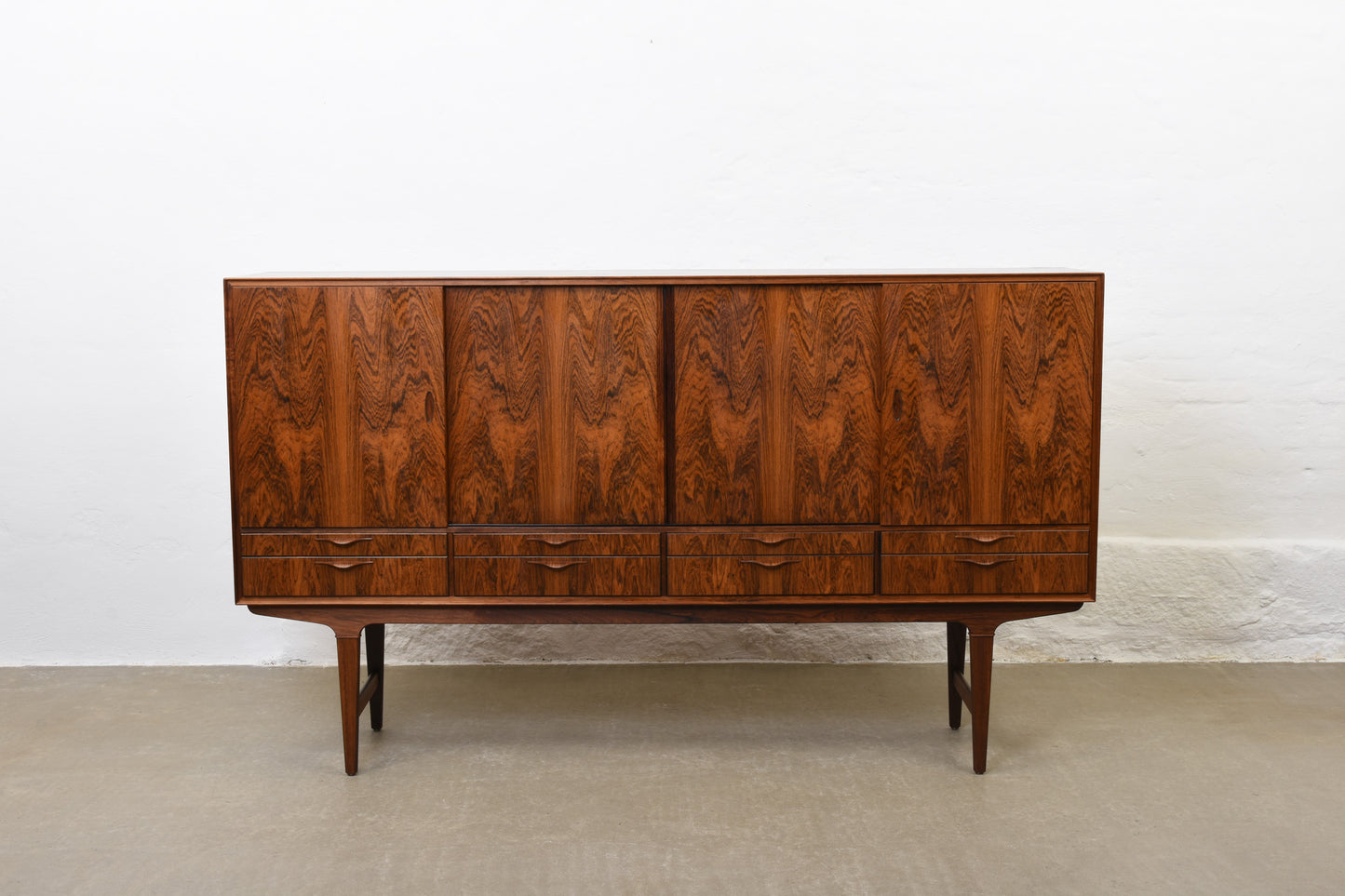 1960s rosewood highboard