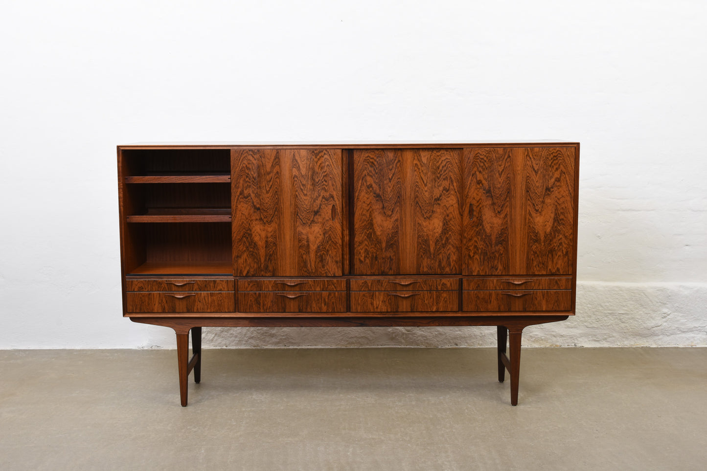 1960s rosewood highboard