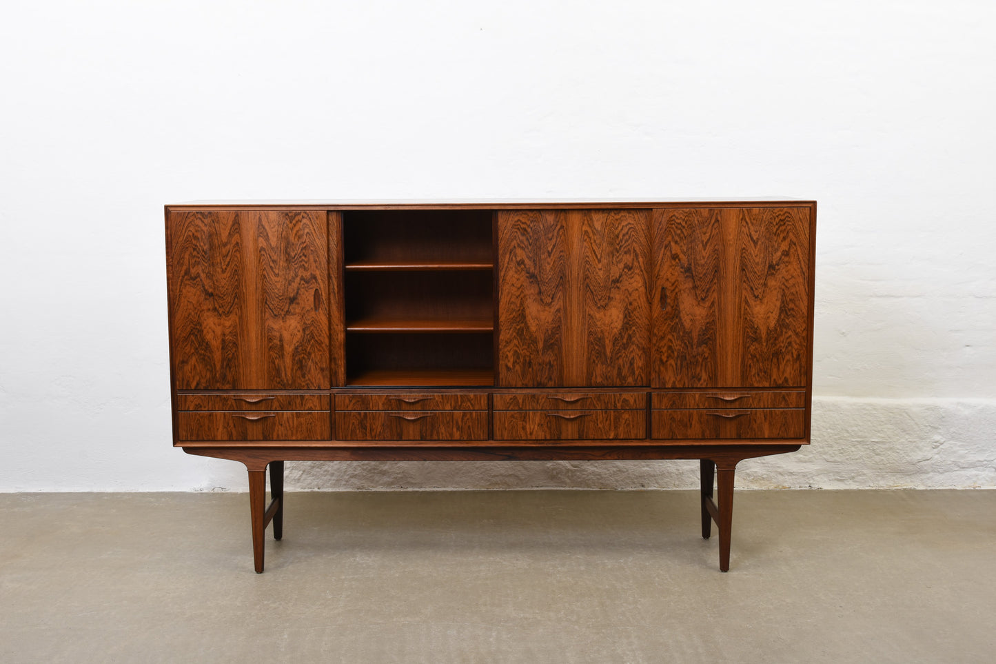 1960s rosewood highboard