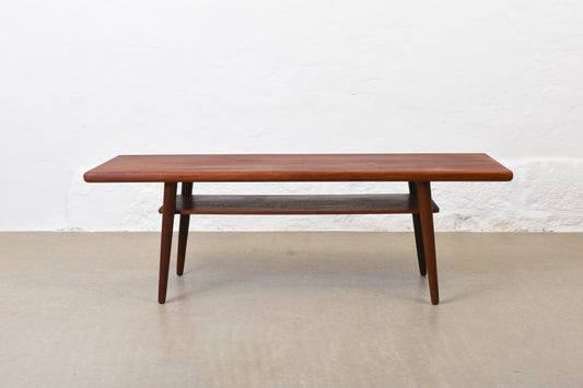 1960s teak coffee table