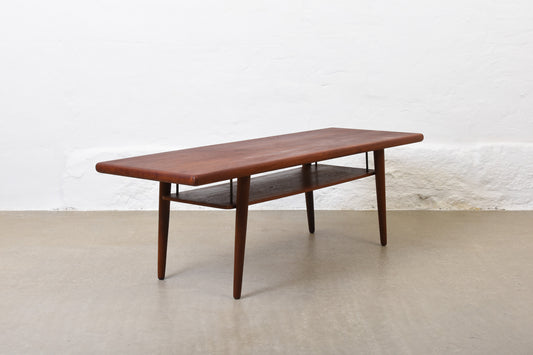 1960s teak coffee table