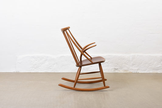 1960s rocking chair by Illum Wikkelsø - Beech