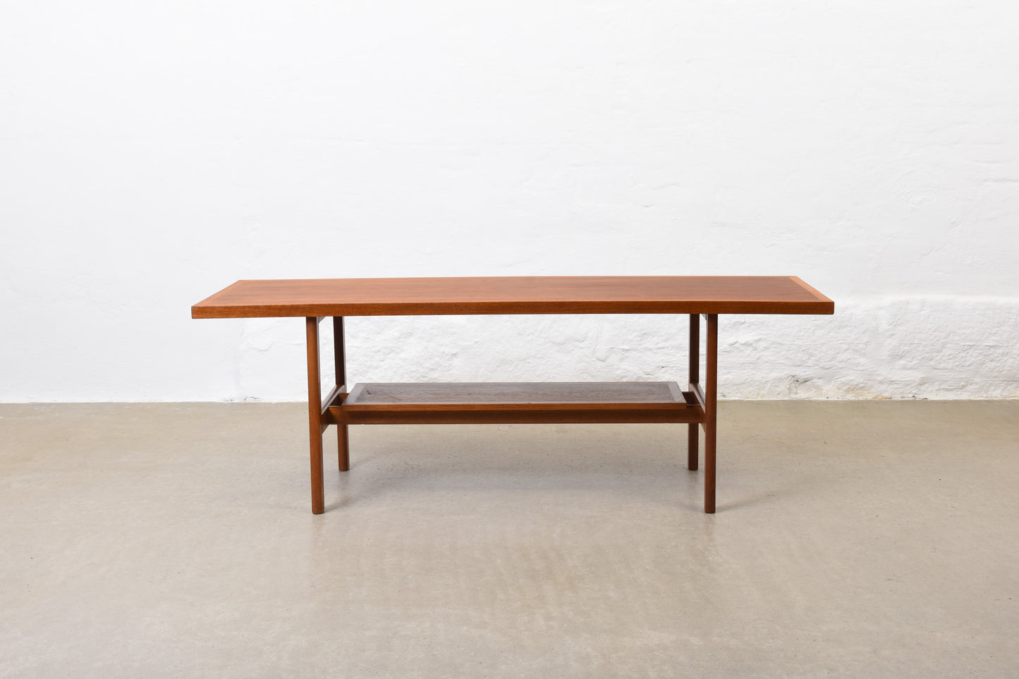 1960s oak coffee table by Jørgen Bækmark