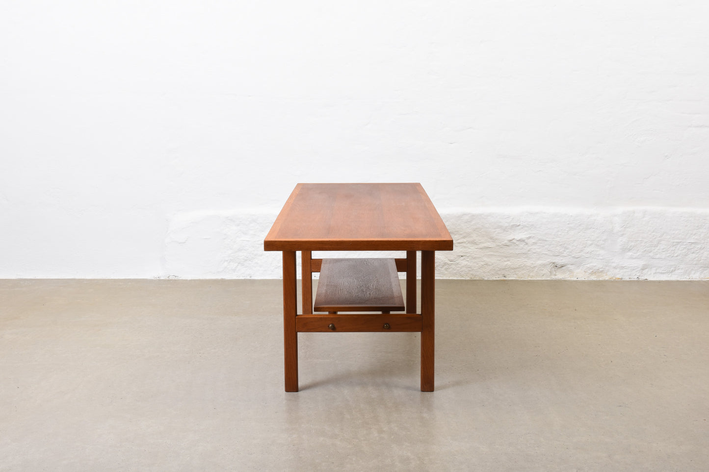 1960s oak coffee table by Jørgen Bækmark