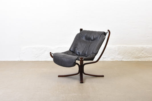 1980s 'Falcon' chair by Sigurd Ressel