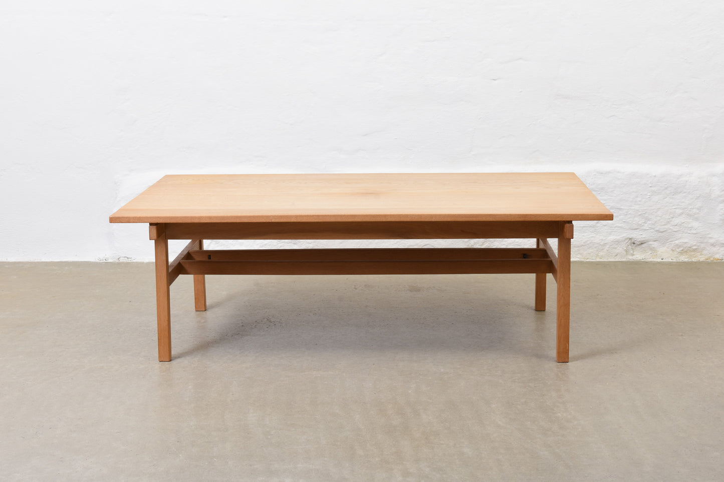 1960s Danish oak coffee table