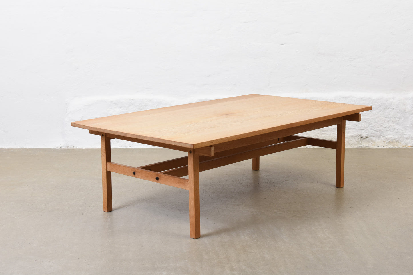 1960s Danish oak coffee table