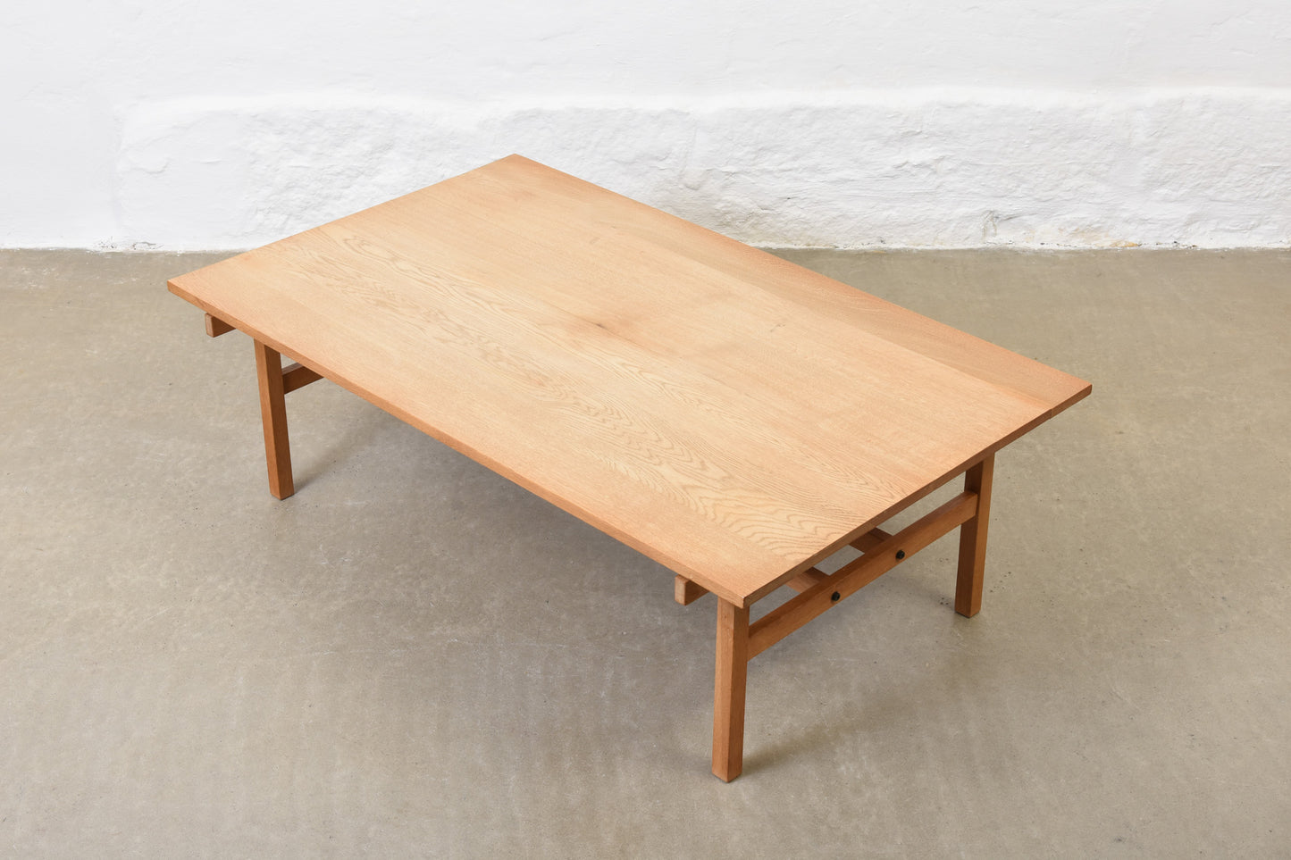 1960s Danish oak coffee table